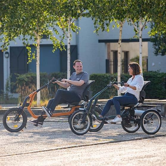 beneden opschorten pakket van Raam Easy Rider - 't Mannetje