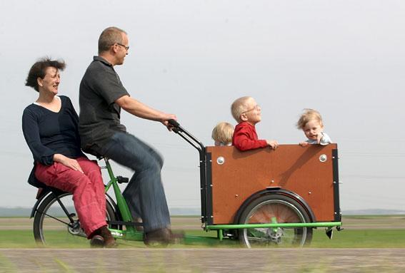 t Filibak bakfiets - 't Mannetje