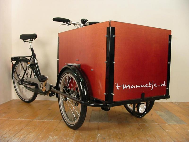 t Filibak bakfiets - 't Mannetje